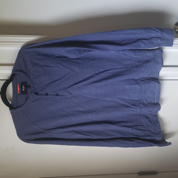 Jack Spade Shirts Jack Spade Blue Henley Poshmark